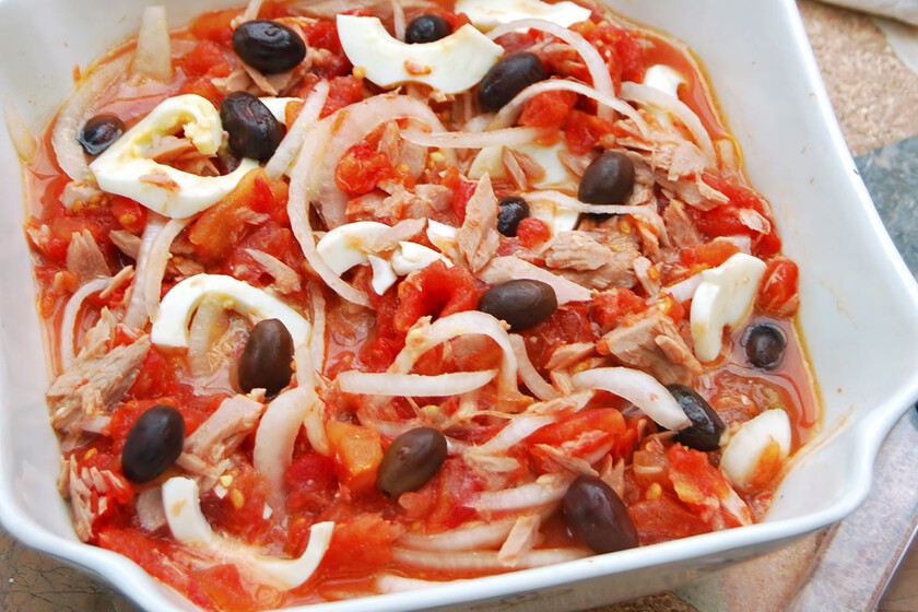 Ensalada murciana pinpirrana